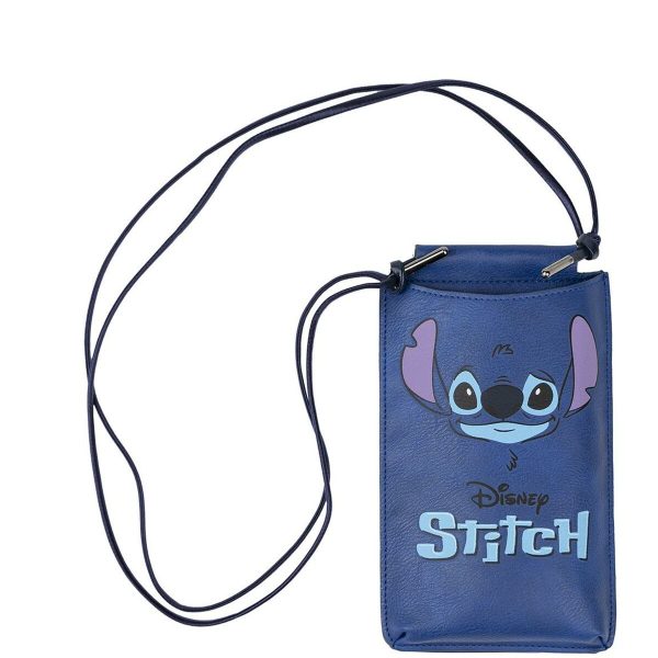 Mobile Bag Stitch Blue 10 X 18 X 1 CM For Cheap