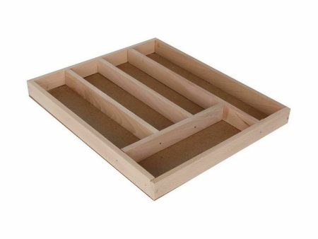 Cutlery Organiser Quttin Wood 33 x 28 x 3,5 cm (12 Units) Hot on Sale