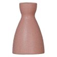 Candleholder Pink Ceramic 9,5 x 9,5 x 12 cm Online Sale