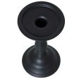 Candle Holder Alexandra House Living Black Metal 9 x 18 x 9 cm on Sale