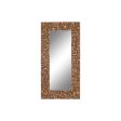 Wall mirror Home ESPRIT Brown Modern 91 x 4 x 183 cm Online now